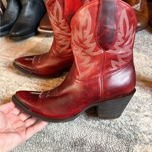 Red Western Cowboy Boots